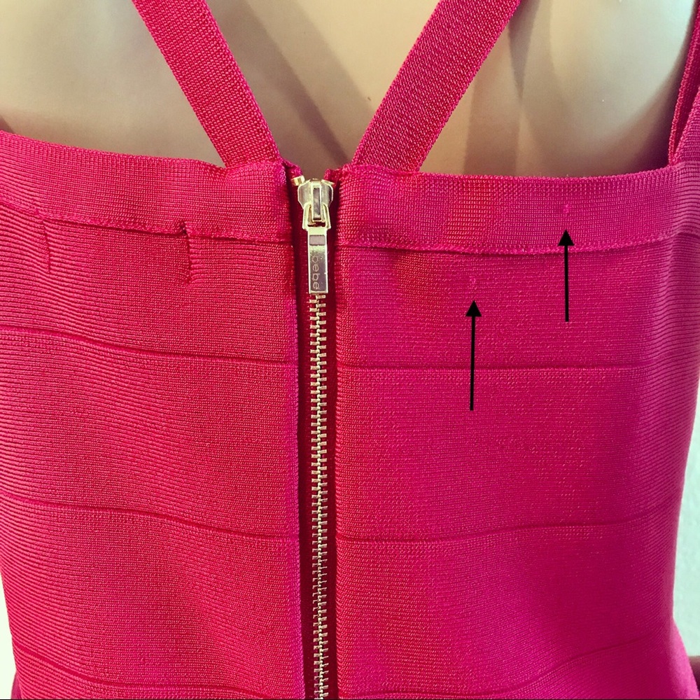 ✅ NWT Bebe Caged Dress - Picture 4 of 8